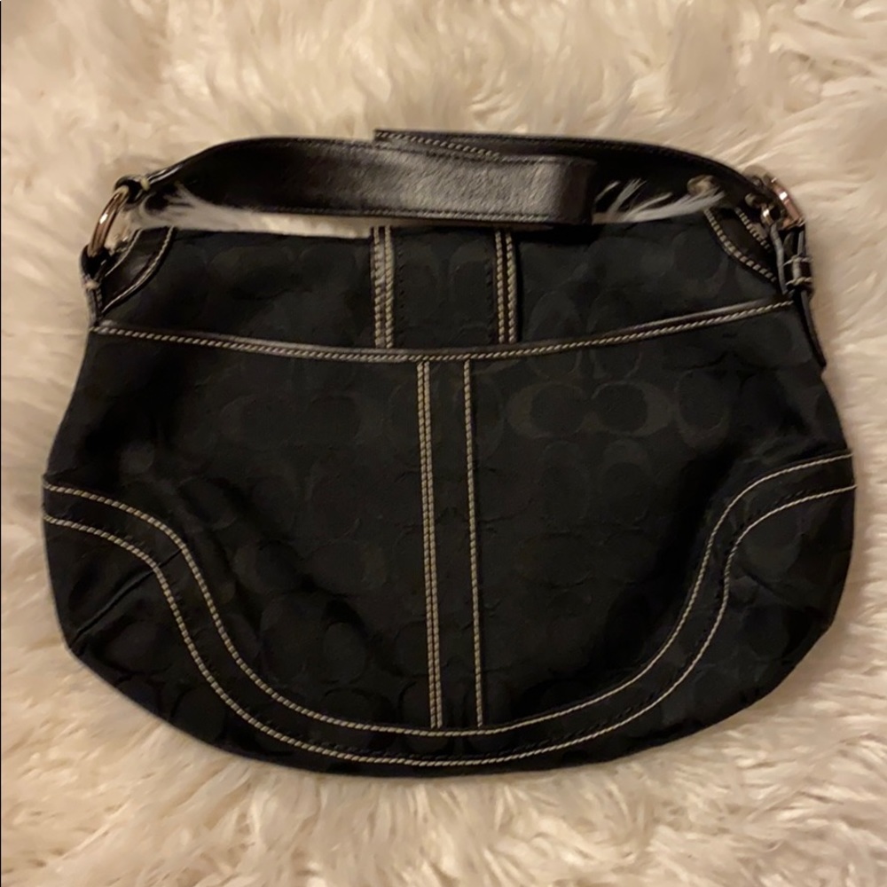 Coach Soho Signature C Canvas Shoulder Bag - Picture 3 of 7
